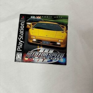 Need for Speed Hot Pursuit III 3 PS1 Manual Only (PlayStation 1)